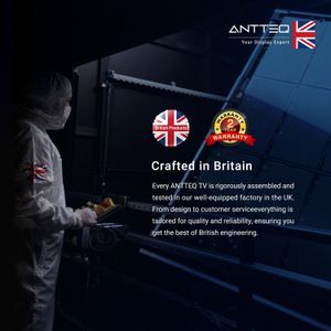 Antteq 32" Smart TV – HD LED Display, Streaming Apps