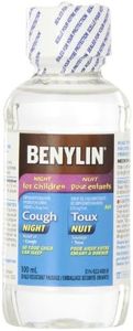 Benylin Children Cough Bubblegum Flavor Nighttime Syrup, 100 ml