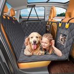 Manificent Back Seat Extender for Dogs, Hard Bottom Dog Car Seat Cover for Back Seat Bed for Car Camping Mattress, Dog Hammock for Car Travel Bed, Car Bed Mattress for Car SUV Truck1