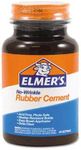 Rubber Cement, Repositionable, 4 oz