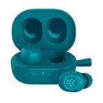 JLab JBuds Mini True Wireless Bluetooth Earbuds + Charging Case - Teal - IP55 Sweat and Dust Proof - Bluetooth Multipoint - Be Aware Audio - 3 EQ Sound Settings - Crystal Clear Calls