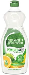 Seventh Generation Dish Liquid Soap, Fresh Citrus & Ginger Scent, 25 oz (Packaging May Vary)