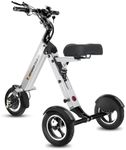 TopMate ES32 Electric Tricycle 3 Wheels Foldable with Seat for Adults