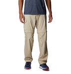 Columbia Men's Silver Ridge Utility Convertible Pant, Ancient Fossil, 32 x 32