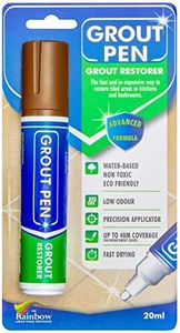 Grout Pen Large Brown - Ideal to Restore the Look of Tile Grout Lines