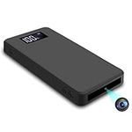 Igzyz Mini Spy Camera, 10000mAh Hidden Camera 1080P Portable Home Security Surveillance Camera with Night Vision Spy Cam Motion Detection for Indoor/Outdoor (Includes 32GB SD Card)