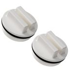 SuiTool 2 Pack 1.5" Threaded Pool Spa Return Winterizing Plug with O-Ring for Winterizing Pools, SP1022C Pool Filter Drain Plug During Winter Season