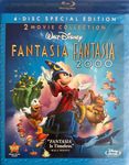 Fantasia / Fantasia 2000 (Four-Disc Blu-ray/DVD Combo) (Sous-titres français)