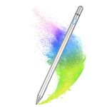 HAIDERPARY Stylus Pen For Touch Screens,Molichang Active Pen Digital Pencil Fine Point Compatible With iPhone iPad And Other Tablets(Silver)