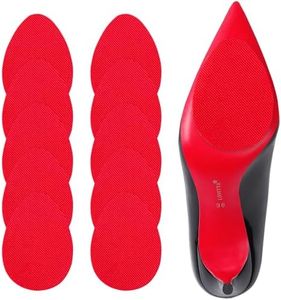 Ashoesert Red Sole Protector, Red Bottom Protectors, Shoe Grips on Bottom of Shoes,Anti Slip Shoe Grips, Non Slip Shoe Pads, Red Bottom Stickers for Shoes