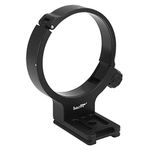 Haoge LMR-FX122 Lens Collar Replacement Foot Tripod Mount Ring for Fujifilm Fuji Fujinon GF 250mm F4 R LM OIS WR and GF 100-200mm F5.6 R LM OIS WR Lens Built-in Arca Type Quick Release Plate