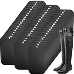 30 Pairs (60 Pcs) 16 Inch Black Boot Shapers Form Inserts Boot Stand up Inserts Tall Boot Inserts Support Shape Holders Boots Keeper for Women Men, Black, about 11 x 16 inches/ 28 x 40 cm