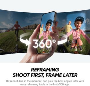 Insta360 X4 Air 8K 360 Camera Starter Bundle – Lightweight, FlowState, Invisible Selfie Stick