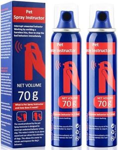 ANSJDH Dog Corrector Trainer Spray 70ml 2 Pack Pet Trainer Spray, Corrector Spray for Dog to Stops Barking, Jumping Up, Food Stealing, Dog Fights, Avoidance, Unwanted Dog Behaviour