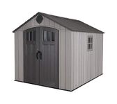 Lifetime 8 Ft. x 10 Ft. Outdoor Storage Shed Storm Dust