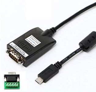 UTEK UT-890-TC USB Type-C to RS-485/422 Serial Converter with ESD Protection