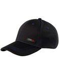 Dickies Mens Pro Polyester Six Panel Reinforced Polyester Workwear Cap Black