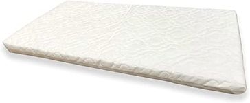 Baby Crib Cot Bed Mattress Fits TUTTI Bambini CoZee Bedside Crib Quilted Mattress Nursery Bedding 80.5 x 51 x 4 CM