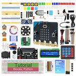 Freenove Ultimate Starter Kit for BBC Micro:bit (V2 Included), 316-Page Detailed Tutorial, 225 Items, 44 Projects, Blocks and Python Code