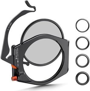 K&F CONCEPT X-PRO Metal Square ND Filter Holder+95mm CPL+Adapter Rings