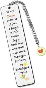 Bestie Bookmarks Graduation Friendship Appreciate Gift Women Friends Go to University Encourage Keepsake Birthday Gift Christmas Teens Distance Accompany Back to School Present Thank You Reminder