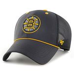 '47 47 Brand Snapback Trucker Cap - MESH POP Boston Bruins Black