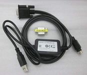 Delta HMI & PLC USB Programming Cable UC-PRG020-12A DVP series, Black