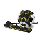 Soccer Kick Trainer Hands Free Solo Football Agility Training- Fits Ball Size 3, 4, and 5, Perfect for Adults and Kids.