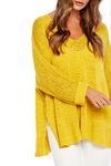 Mud Pie Baby Boys Westland Women's V-Neck Knit Sweater, Citrine, One Size