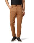 TOPLOT Men's Regular Casual Pants (Men-Pant-5181-Brown-36)