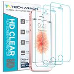 Tech Armor Clear Screen Protector for Apple iPhone 5/5C/5S (Pack of 3)