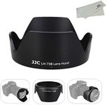 JJC EW-73B Reversible Lens Hood for Canon EF-S 18-135mm F3.5-5.6 is & EF-S 18-135mm F3.5-5.6 is STM Lens, Replace Canon EW-73B Lens Hood, Allow to Install Ф67mm Filter and Lens Cap