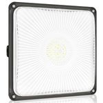 HYPERLITE 45W LED Canopy Light,5850LM 5000K Daylight,AC100-277,23.2cm x 23.2cm IP65 Waterproof Square Ceiling Light for Entryways,Warehouse,Parking Garage,Stairways UL Listed