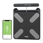 FIAR Smart Body Fat Scale - 8 high-Precision Sensors Digital Weight Scales & Body Analyzer, 24 Body Composition Body Weight, BMI, Body Fat, Body Composition Monitors with App Sync with Bluetooth