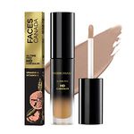 FACESCANADA Ultime Pro HD Medium Coverage All Skin Type Liquid Concealer - Caramel Crunch 03, 3.8ml | Natural Matte Finish | 12HR Long Stay | Blemishes | Blends Easily | Orange & Vitamin C Enriched