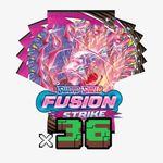 SALPITOYS Sword & Shield Fusion Strike Booster Box 36 Pack (360 Cards)