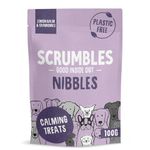 Scrumbles Nibbles, 100% Natural, Calming Dog Treats, Grain Free Turkey Training Treats, 100g pouch