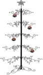 HOHIYA 84 Inch Ornament Display Sta