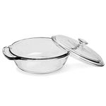 Anchor Hocking 2-Quart Oven Basics Casserole with Glass Cover, Set of 3