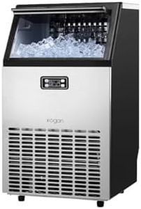Kogan 45kg Commercial Ice Cube Maker - KA45CICEMKB