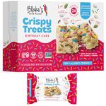 Blake’s Seed Based Rice Crispy Treats – Birthday Cake (24 Count), Nut Free, Gluten Free, Dairy Free & Vegan, Healthy Snacks for Kids or Adults, School Safe, Low Calorie Organic Soy Free Snack