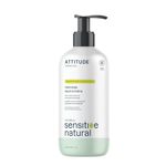 ATTITUDE Hand Soap for Sensitive Skin with Oat and Avocado Oil, EWG Verified, Dermatologically Tested, Vegan, 473 mL