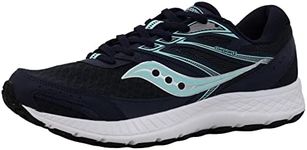 Saucony Cohesion 13 Blue Low Lace Up Womens Trainers Running Shoes S10559 3