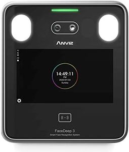 ANVIZ Face Deep 3: Riconoscimento Facciale (<3mt) controllo accessi, mascherina, card rfid, Touch Screen, TCP/IP Wifi e USB, Webserver