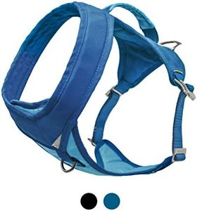 Kurgo Go-Tech - Arnés para Perros de Aventura para Correr, Caminar y Senderismo, Talla XL, Color Azul
