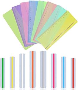 Vicloon Tiras Guiadas de Lectura, 16 pcs Regla de Lectura, Reglas de Seguimiento de Lectura, Aliviar el Estrés Visual, Dislexia, ADHD…