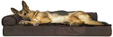 Furhaven Orthopedic Dog Bed for Lar