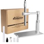 Andonstar A1 Digital USB Microscope with Metal Stand, CMOS Sensor 2 Million Pixels, 1-500 Times, Camera&Video Microscope for Coin, Jewelry, PCB Repairing, Windows mac Compatible, 8 Built-in LED Light