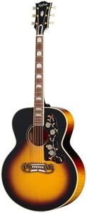 Epiphone Inspired by Gibsom Custom Reissue 1957 SJ-200 Acoustic Electric, Vintage Sunburst with Case