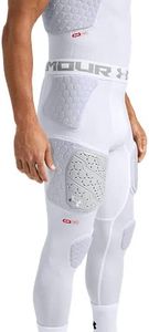 Gameday Armour Pro 7-Pad 3/4 Tight-WHT, LG